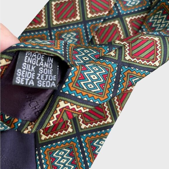 Michaelsons of London Vintage 100% Silk Tie | - Picture 4 of 4